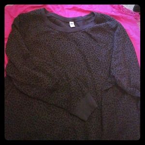 Animal print sweatshirt Old Navy